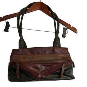 The Stone vintage Multicolor 3 pockets Bag
